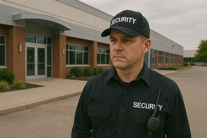 Commercial Security Services in Alberta – professional guards protecting offices, retail stores, and business properties with 24/7 reliable security.