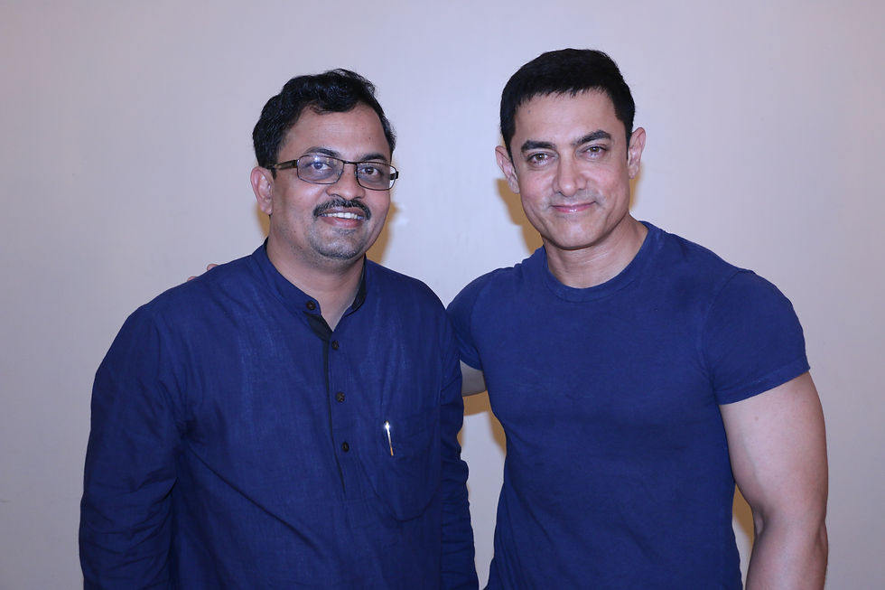 With Ammir Khan