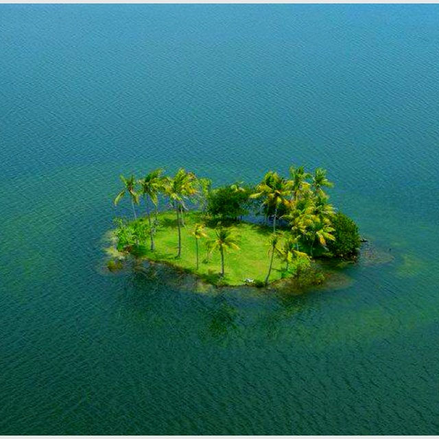Wide landscape view of Lake Danao, Camotes Island, Cebu — a natural landmark on a CILYC sailing expedition