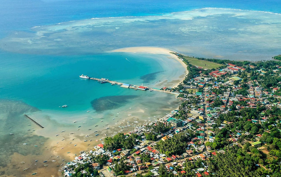 Remote shores of Cuyo Island, Palawan — a CILYC Wind Chaser private kitesurfing sailing expedition destination