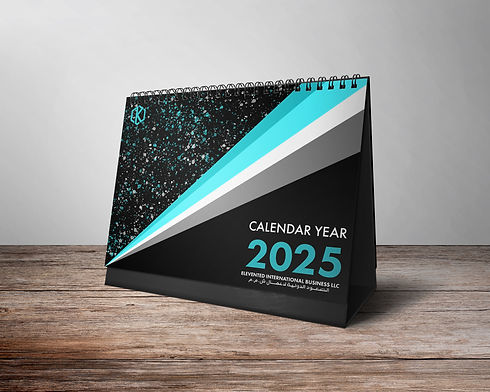 2025 Calendar Year Desk Calendar