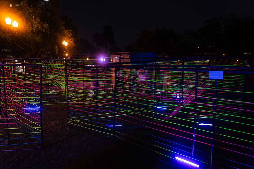 Neon Oasis Installation