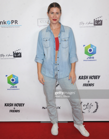 Gabrielle Stone attends the "Kash Hovey & Friends" Film Festival held at Regal LA Live on November 06, 2021 in Los Angeles, California.