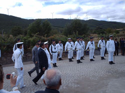 Terno de Clarins na inauguração do Monumento em Homenagem aos Marinheiros de Benquerença - 29/09/201