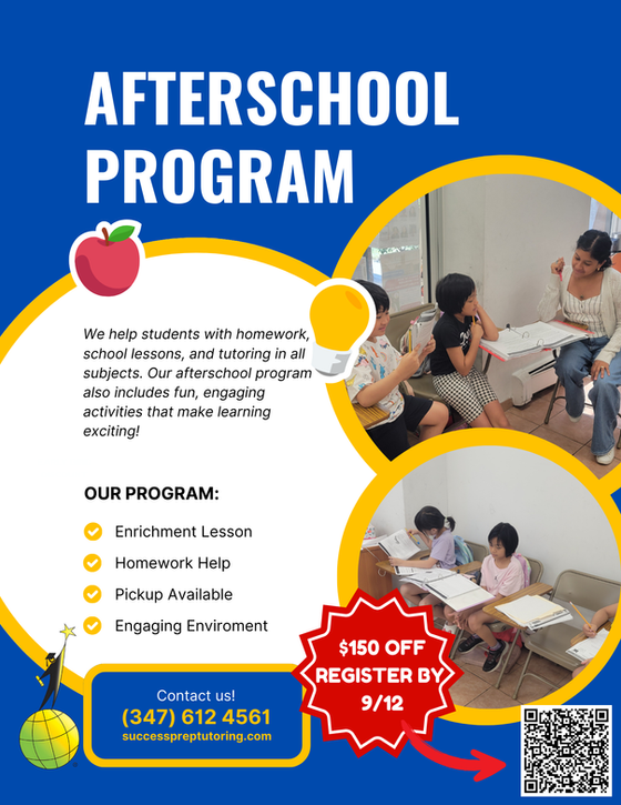 🌟 Why Parents Love Our Afterschool Program at Success Prep Education Center