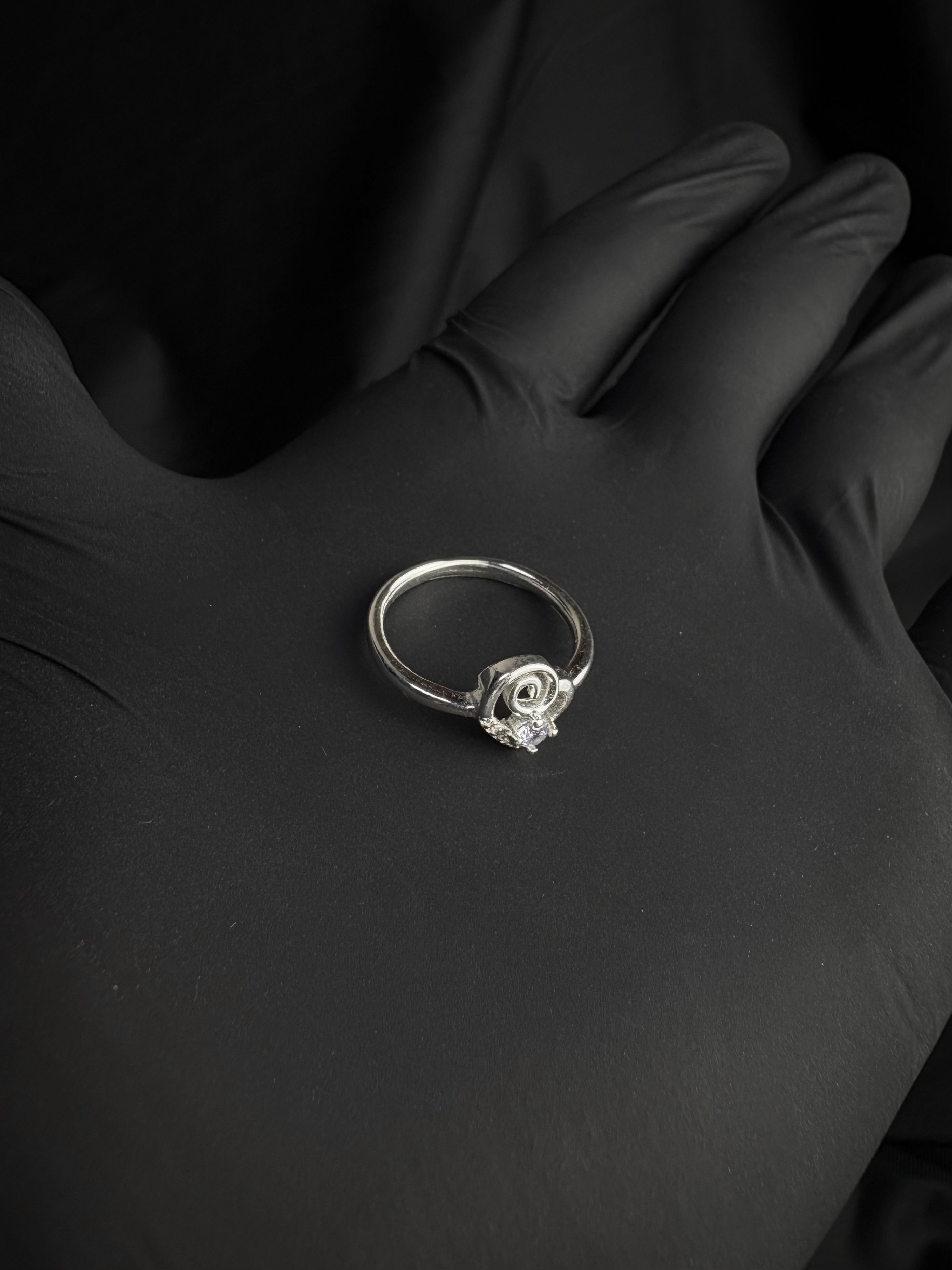 ANILLO CORAZON / PLATA