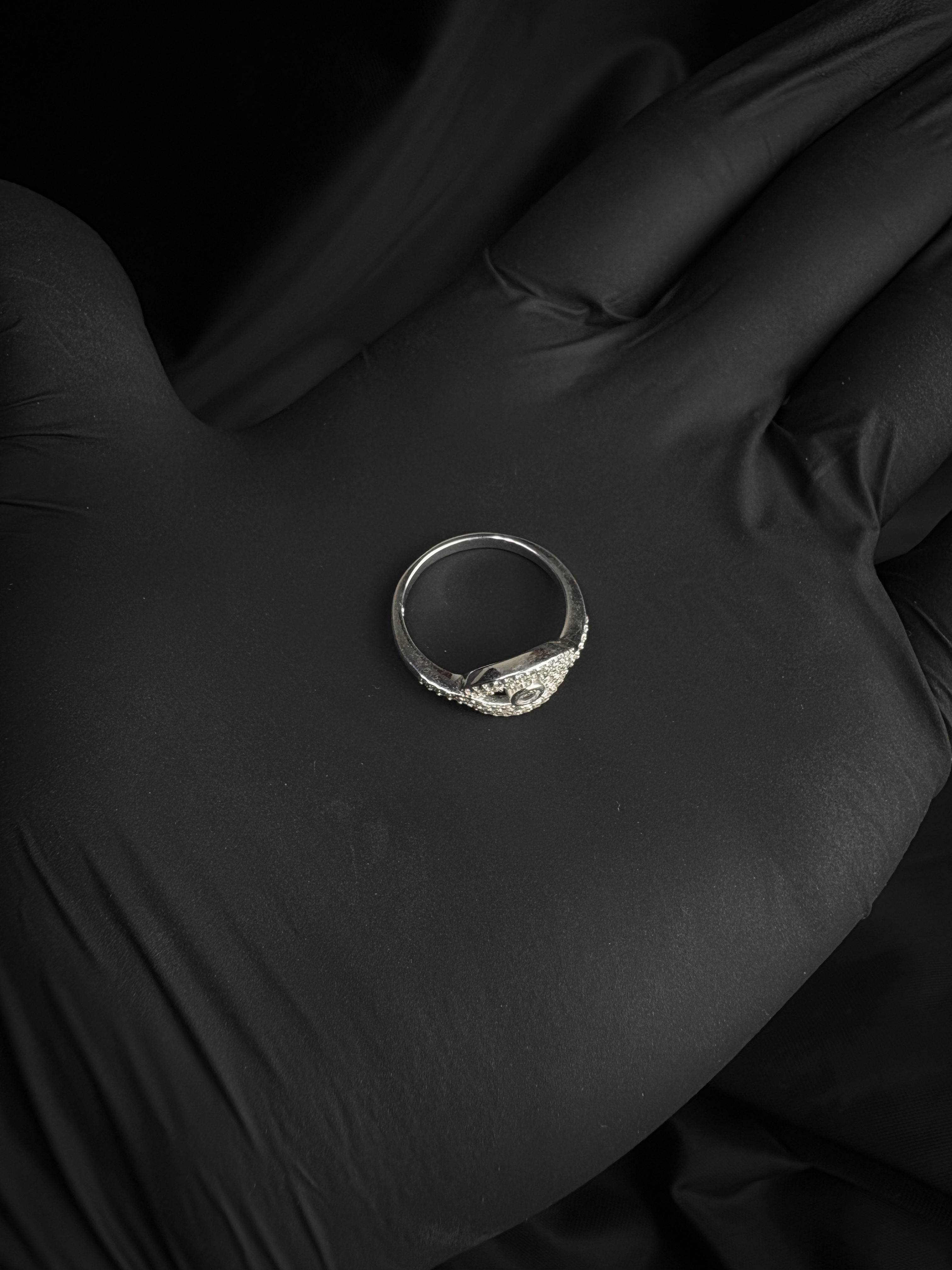 ANILLO ASTRA BLANCO / PLATA