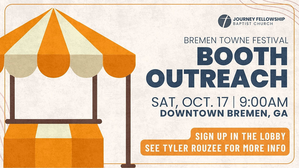 Bremen Towne Festival Booth Outreach