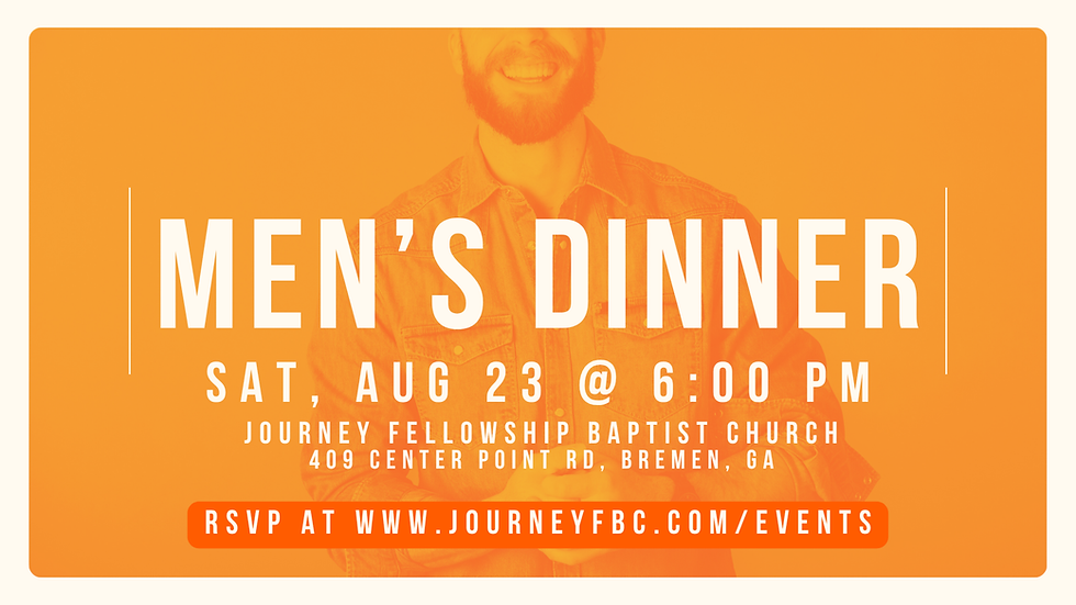 Men's Dinner