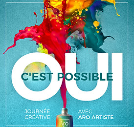 ARO - Creative Day Oui c'est possible - Abstract art workshop