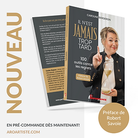 Book launch Il n'est jamais trop tard by Caroline Bergeron