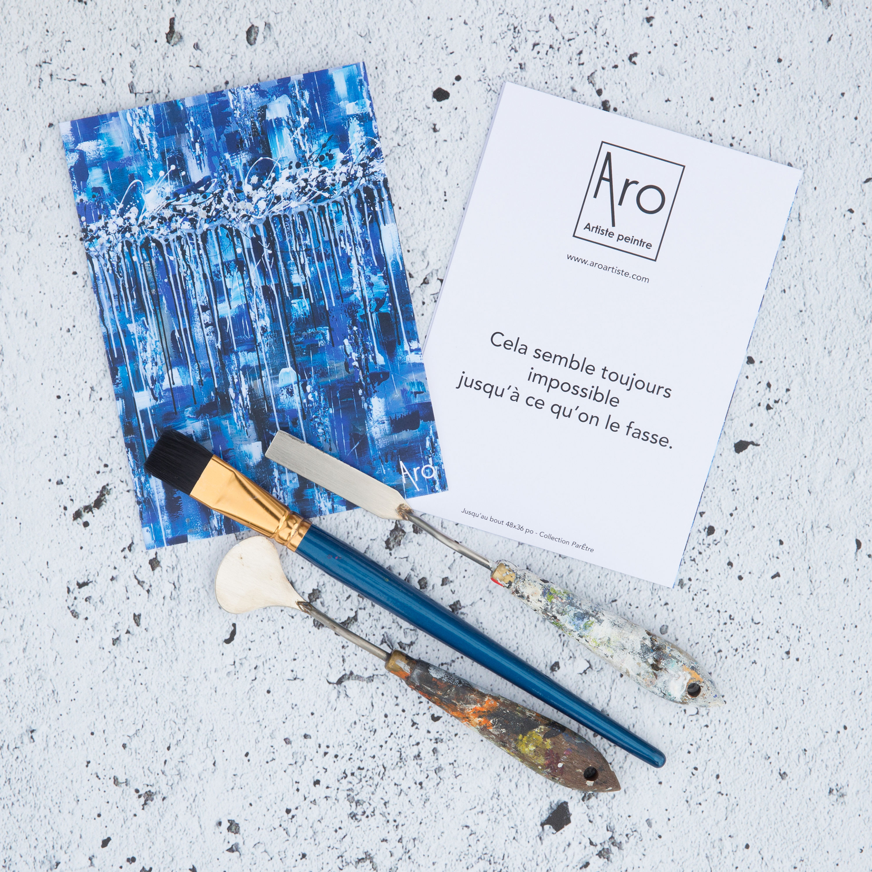 Carte de souhait d'Aro