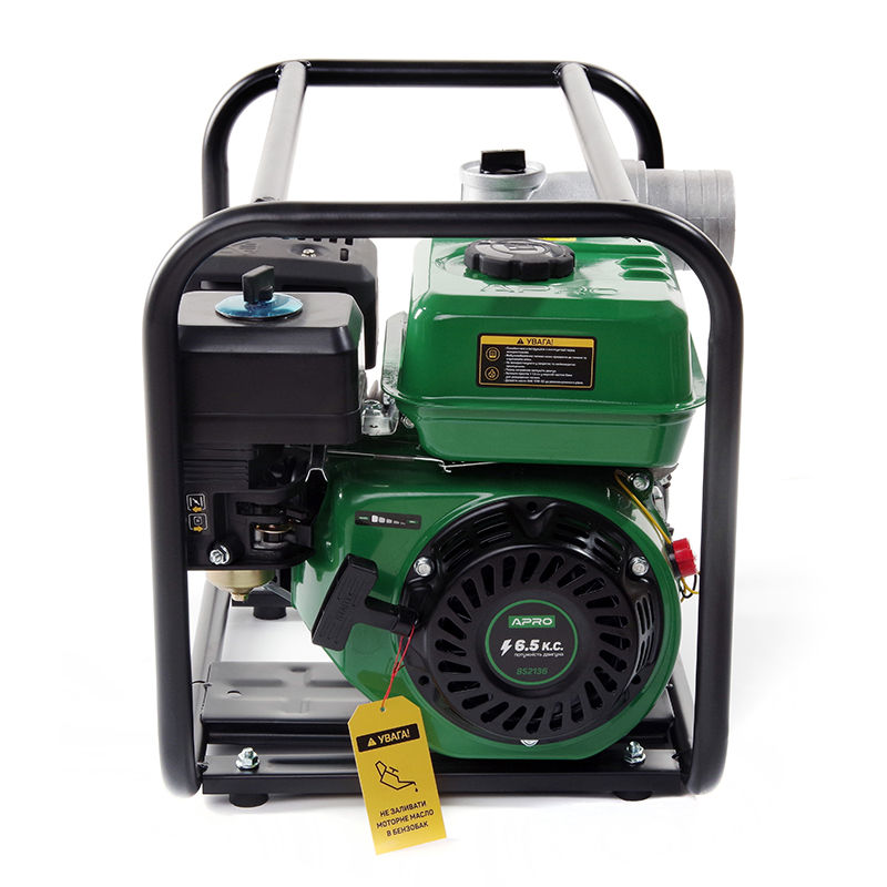 Прев'ю: Мотопомпа WP-60 6.5л.с. 60 м³/ч 30м бензинова 4-х тактн. APRO