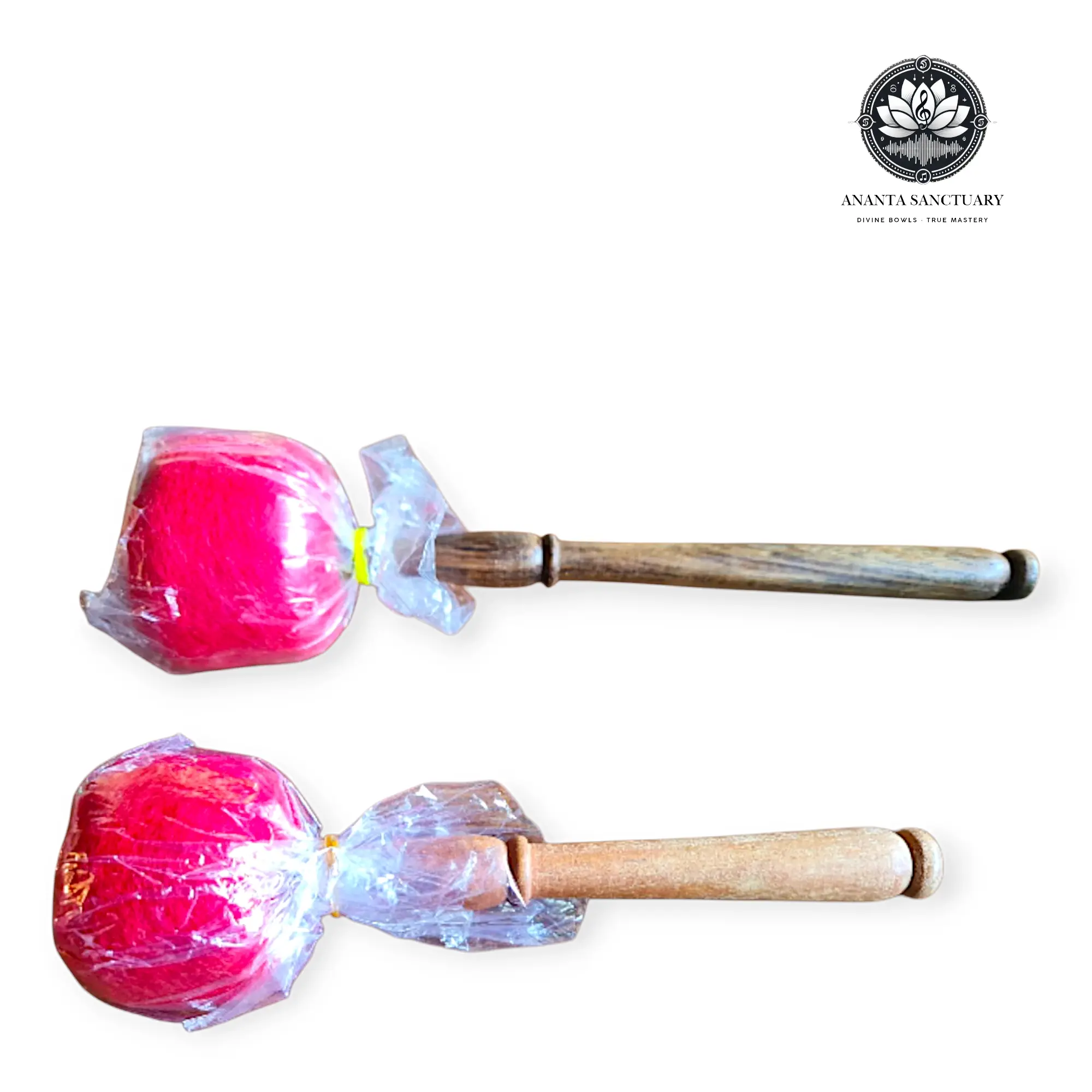 Majestic Red Bloom Mallet (Metal Bowl)
