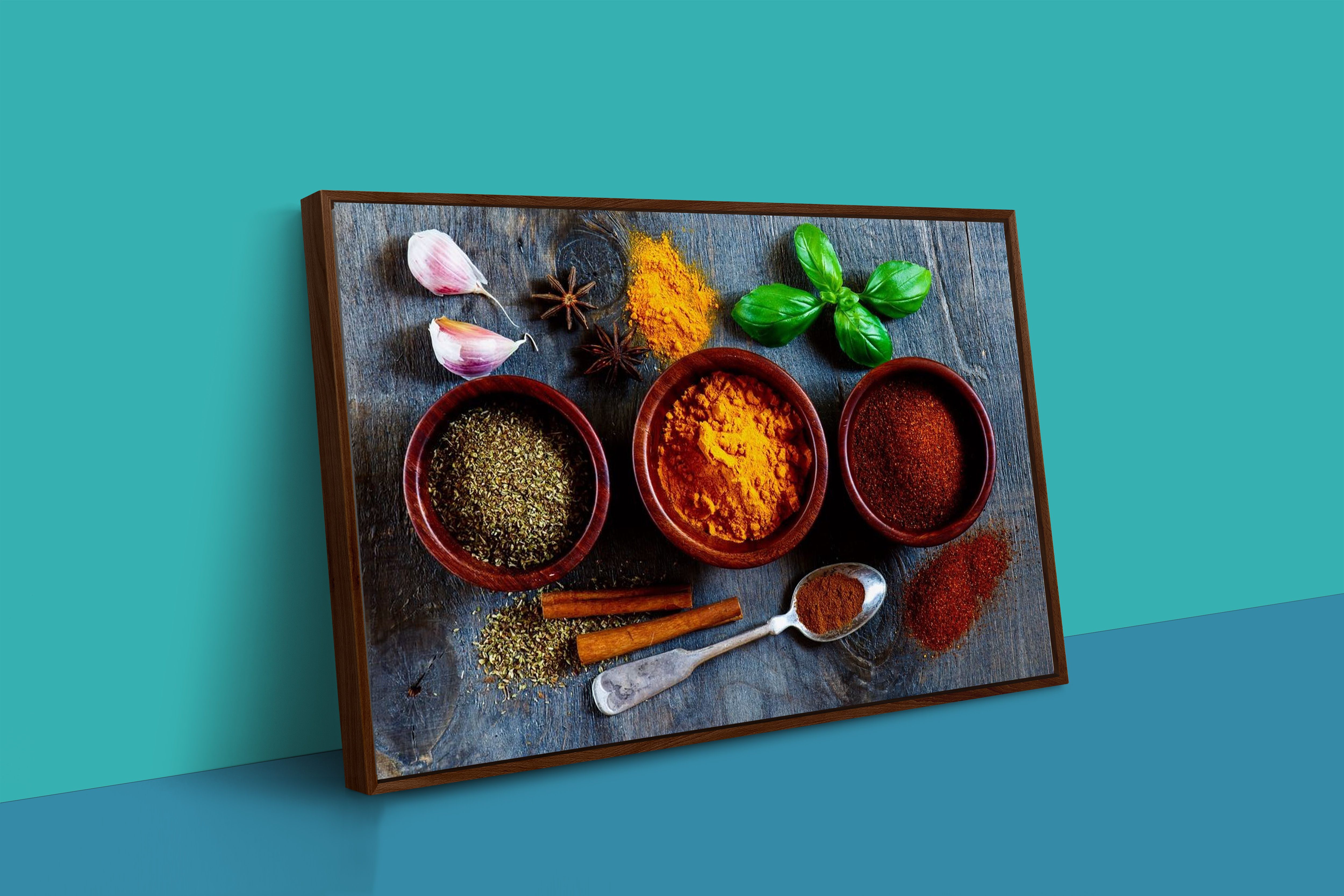 Kitchen & Food Art Floating Frame