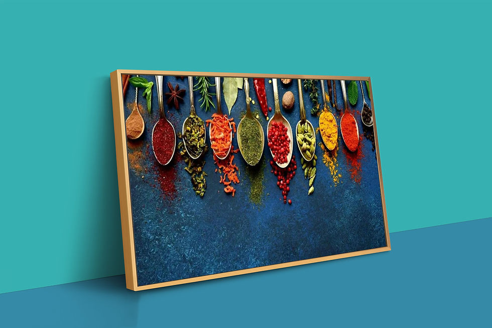 Thumbnail: Kitchen & Food Art Floating Frame