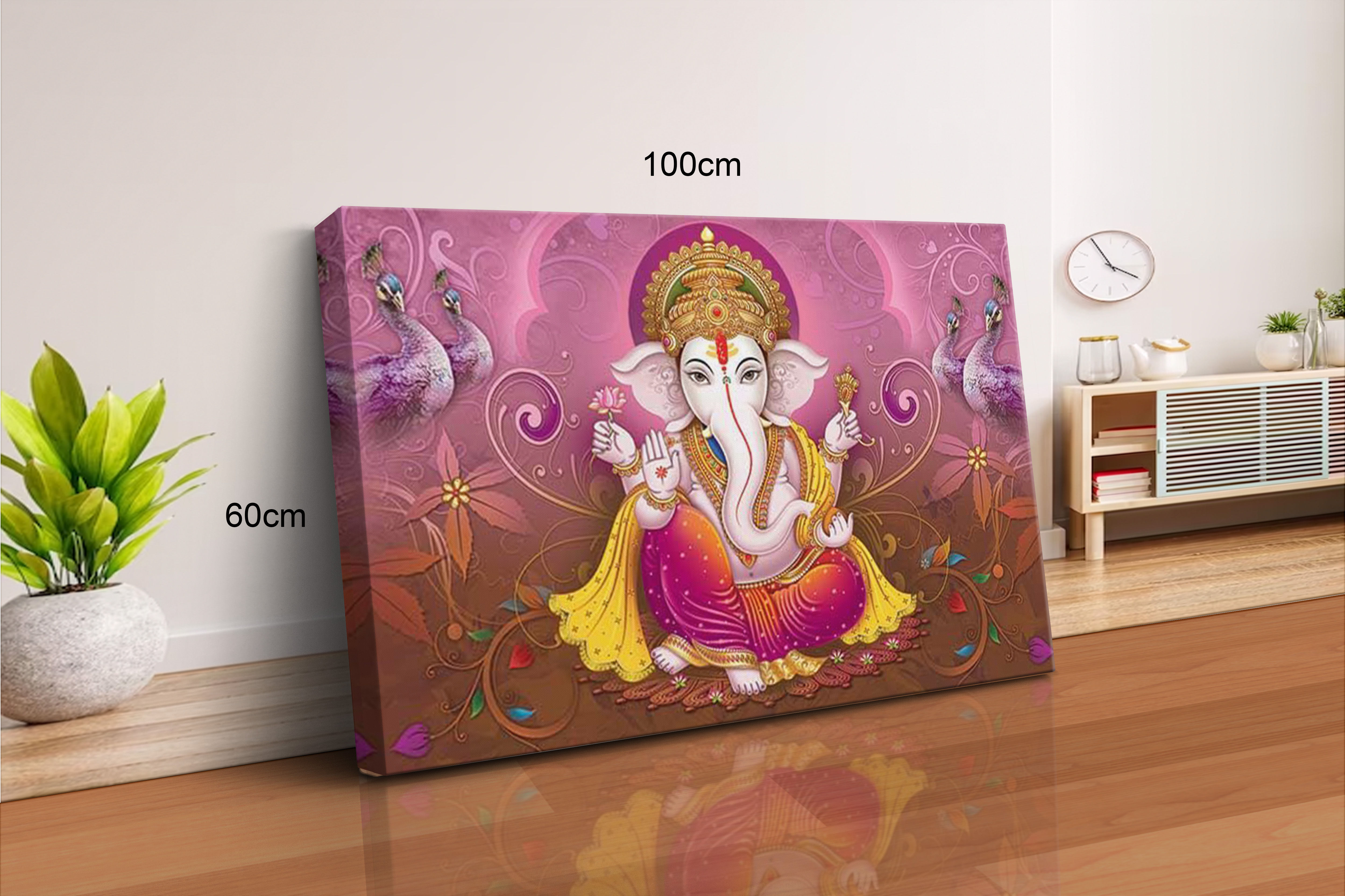Ganesha Canvas Wall Art