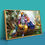 Thumbnail: Radha/Krishna Art in Floating Frame