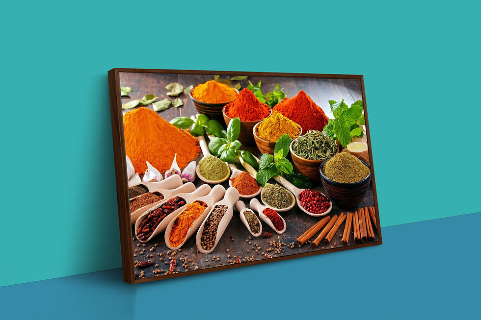 Thumbnail: Kitchen & Food Art Floating Frame