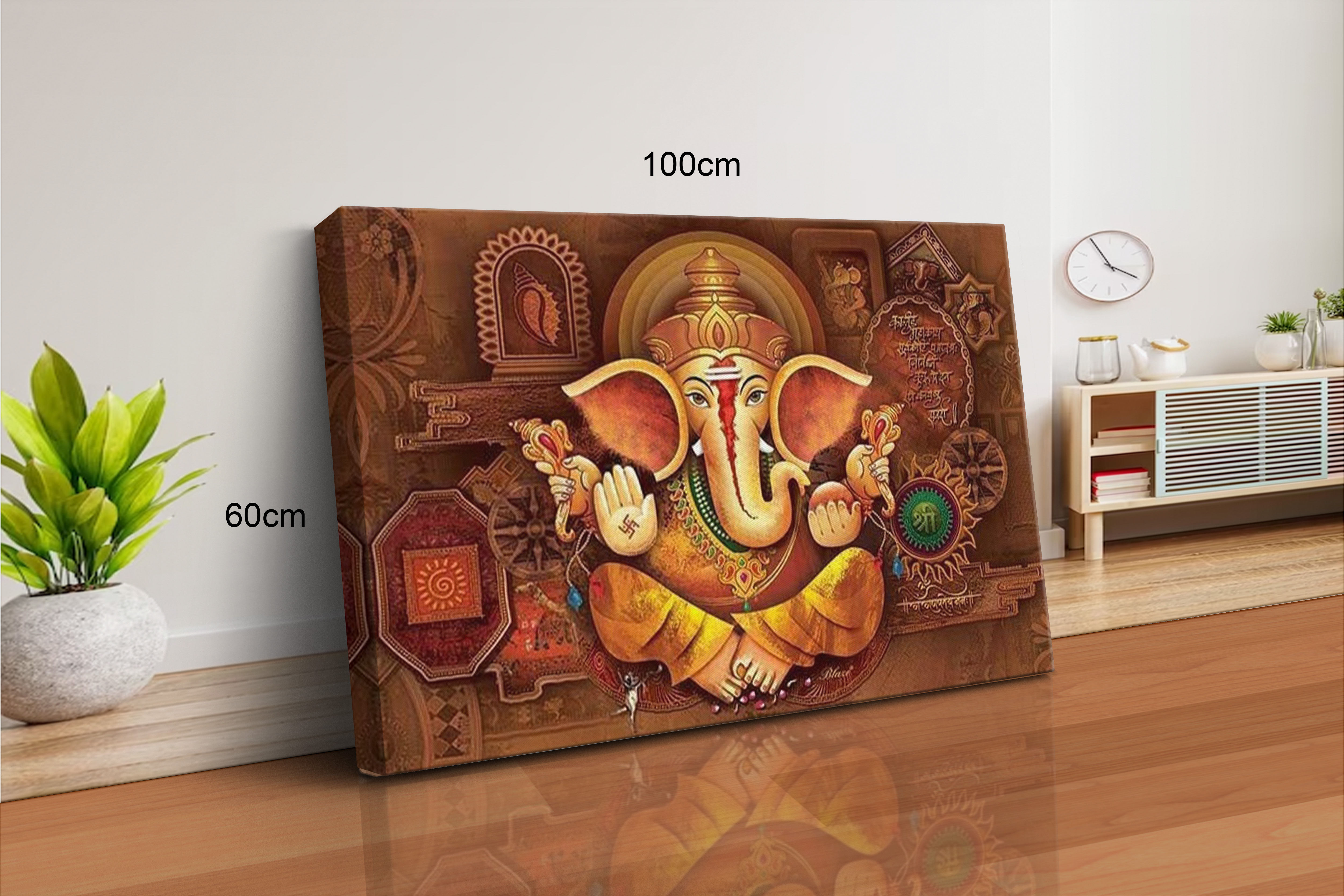Ganesha Canvas Wall Art