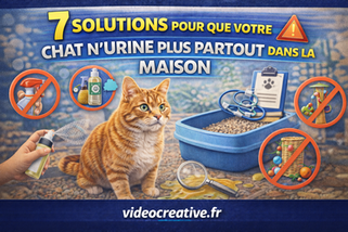 7 solutions pour que votre chat n’urine plus partout dans la maison