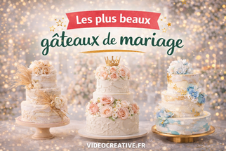 Les plus beaux gâteaux de mariage