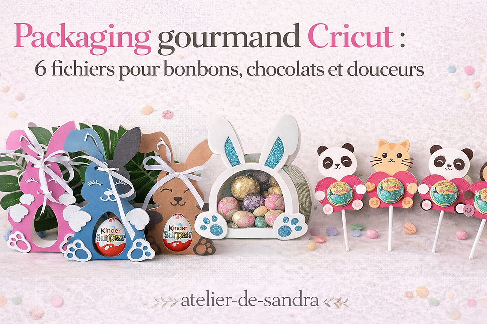 Designs créatifs pour douceurs de Pâques