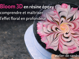 Bloom 3D en résine époxy 