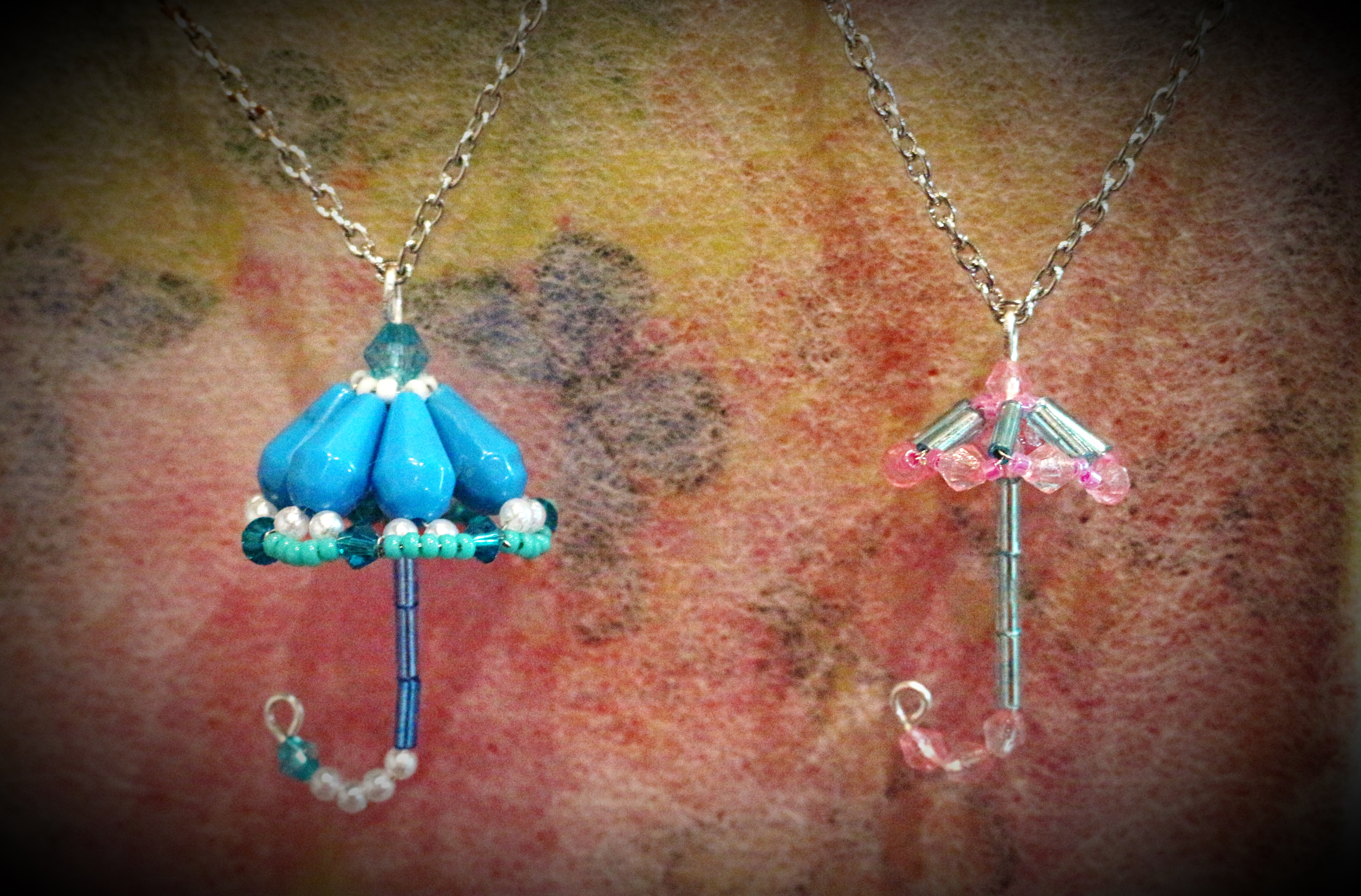 Parapluie en perles