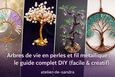 Arbres de vie créatifs en perles