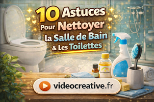 10 astuces pour nettoyer la salle de bain et les toilettes