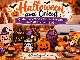 Halloween avec Cricut