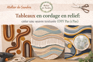 Tableaux muraux en cordage