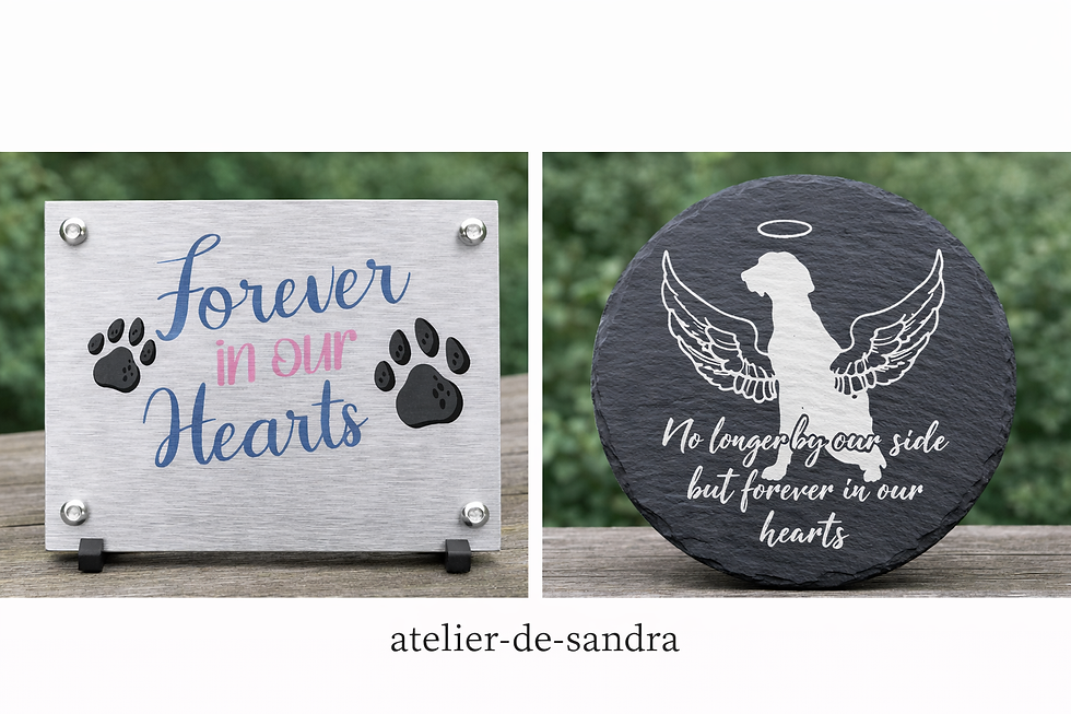 Plaque souvenir minimaliste 