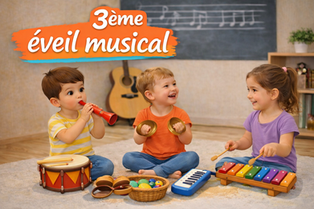 3ème éveil musical : approfondir le son, le mouvement et l’écoute active