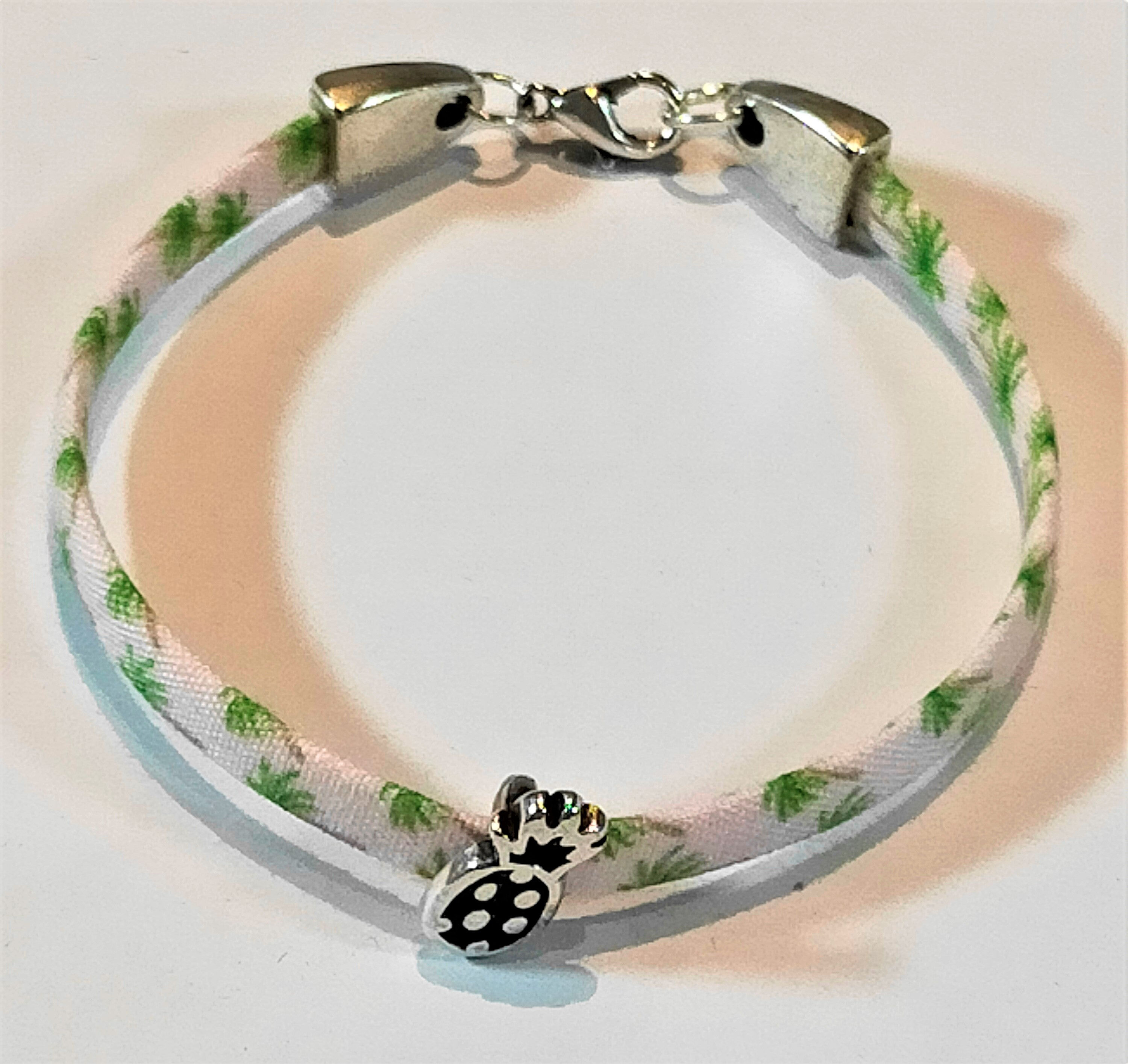 Bracelet enfant liberty rose/ananas