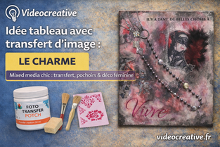 Création artistique en mixed media