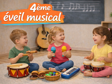 4ème éveil musical : jouer avec les timbres et les rythmes variés