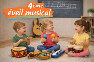 4ème éveil musical : jouer avec les timbres et les rythmes variés