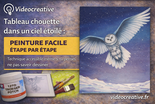 Peindre une chouette facile