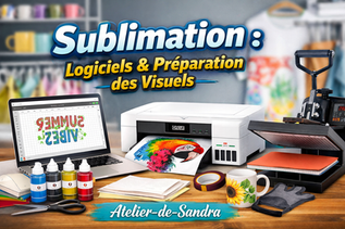 Sublimation : logiciels et préparation des visuels