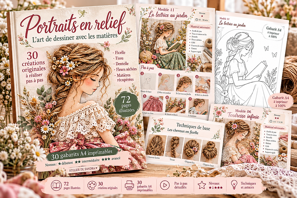 Guide créatif de portraits en relief