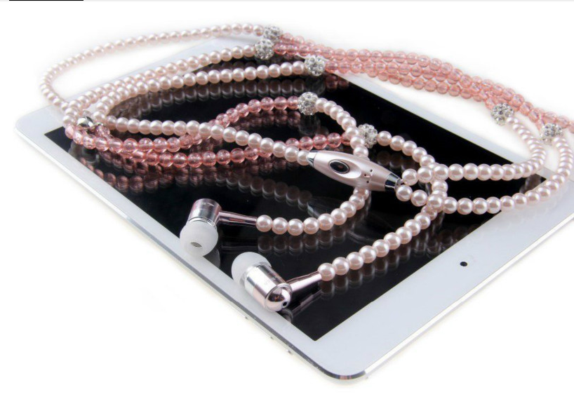 Ecouteurs en perles