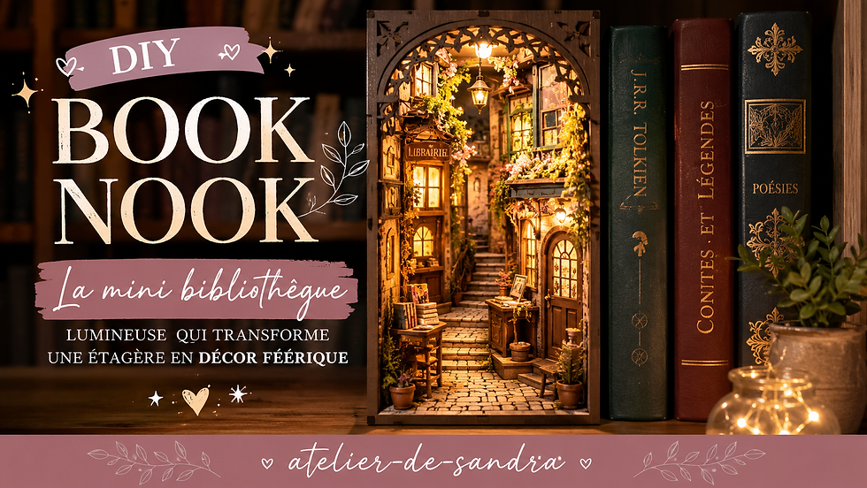 La magie d'une bibliothèque miniature