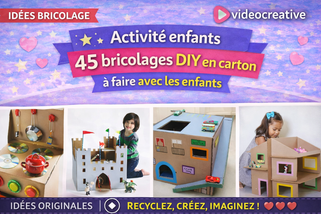 Bricolages DIY en carton