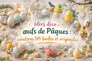 Idées déco œufs de Pâques : créations DIY faciles et originales