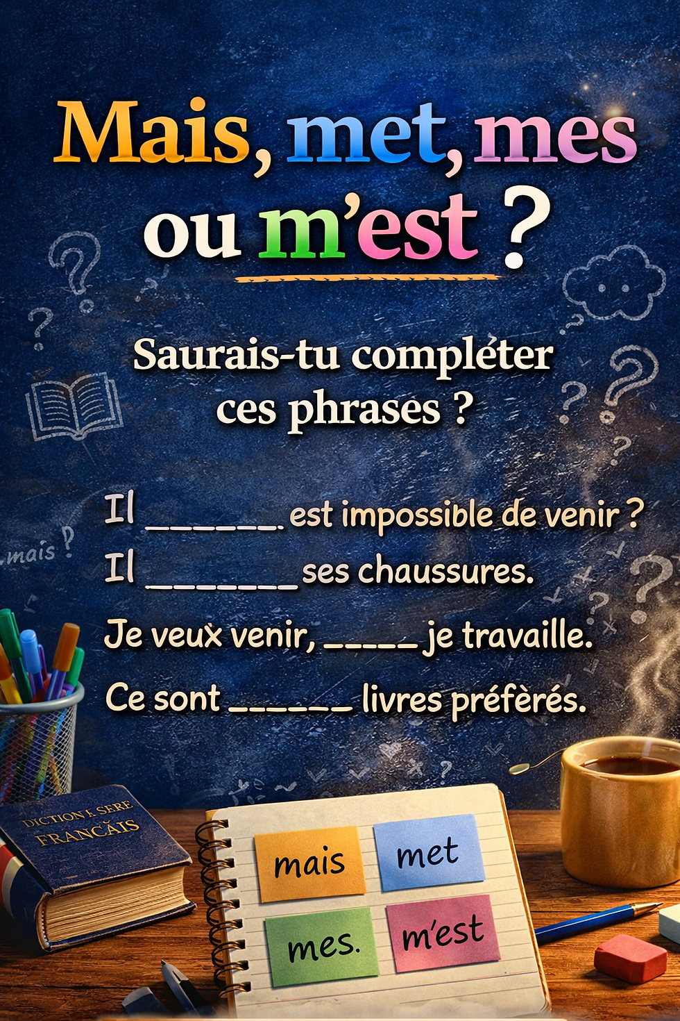 Comprendre les homophones français facilement