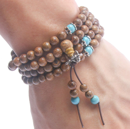 Bracelet bois de santal naturel