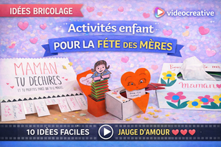 Activités enfant pour la Fête des mères