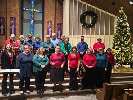 Musick's Company singers and ensemble for Christmas 2025.